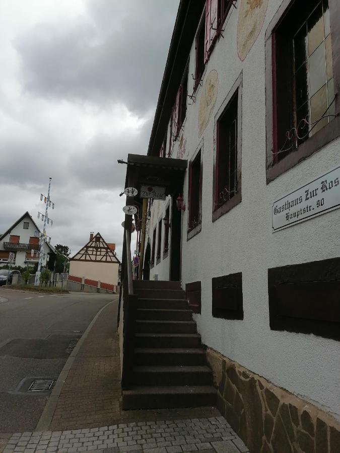 Gasthaus Zur Rose Malsch  Esterno foto