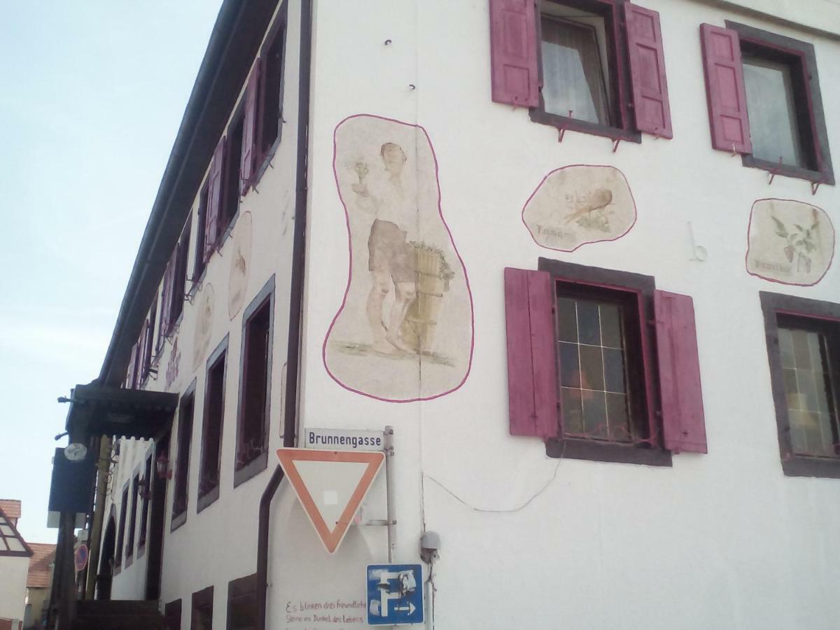 Gasthaus Zur Rose Malsch  Esterno foto